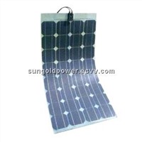 Sun Gold Power 80W Mono-crystalline Semi Flexible Solar Panel Module