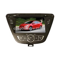 The best android car DVD player video audio radio with GPS navigation for HYUNDAI ELANTRA 2014-