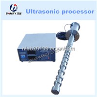 Ultrasonic industrial handheld pharmaceutical homogenizer