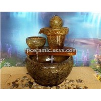 Water Pot Shape Ceramic Water Fountain