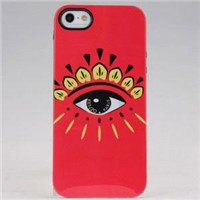 for iPhone 5 5S NEW Fashion Kenzo Eye Hard Plastic phone Case Cover-red