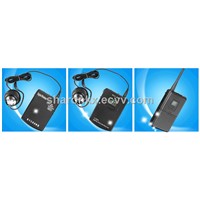 transmitter and receiver long range/2.4Ghz wireless tour guide system