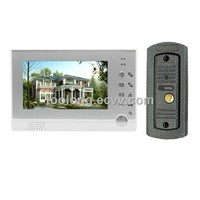 Video Door Phone Intercom System for Villa Pinhole Len+metal Camera