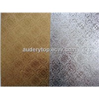 embossed aluminum foil paper for snack packing an cake drum