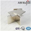 Strong Sintered NdFeB Block Magnet with Silver Nickel Coating