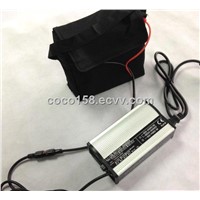 12.8V LiFePO4 battery 20-28AH (bag, charger, Torberry cable optional)