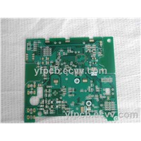 2 Layers 1.0mm Board Thickness PCB with Gold Plating