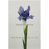 Iris Silk Flower Stem, Artificial Flowers