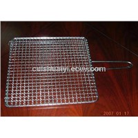 Square Barbecueds Grill Netting