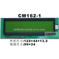 16x2 Character Mono LCD Display Module with LED Backlight(Cm162-1)