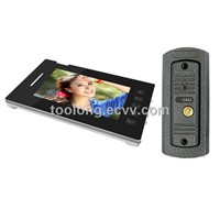 Touch Screen Recordable 7inch Camera Doorphone