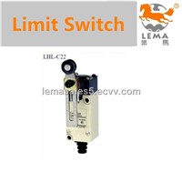 Adjustable roller arm type limit switch