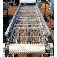 BZ stainless steel conveyor belt, spiral weave wire mesh
