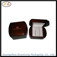 Black wooden single watch packaging box
