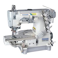 Cylinder Bed Interlock Sewing Machine for Hemming Sewing with Trimmer