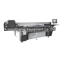 Digital UV Flatbed Printer, Glass Wood Plastic printer, White ink Varnish