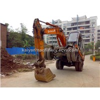 HITACHI EX100WD Used Excavator in Good Condition