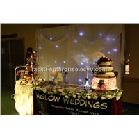 HOT Customsized 3M*4M SMD High Brightness LEDs LED Wedding Decoraion Curtain,LED Star Curtain