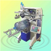 HS-350R automatic bottle screen printing machine for 1 color