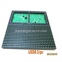 P10 Led Module Green Outdoor Programmable LED Signboard LED Panel