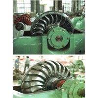 Inclined jet Hydro Turbines (Turgo Turbines)