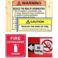 PVC,Iron plate and Steel plate Safety Signs &amp;amp; Labels