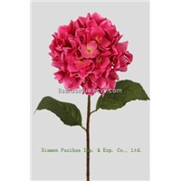 Red Artificial Hydrangea Flowers