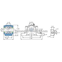 SKF SNL509 Split Plummer Block Housings