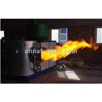 biomass burner connect with industrial boiler