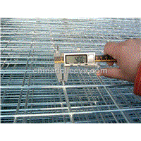 electric galvanized welded wire mesh fence panel