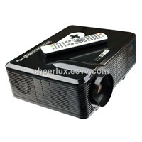hd led native 1280*800 projector built in digital TV with 3000 lumens for home theater games