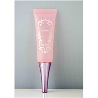 oval plastic cream tube package with tip