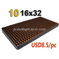 P10 Outdoor Yellow LED Module LED Display Module, LED Advertising Signs LED Panel