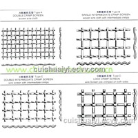 stainless steel  crimped wire mesh
