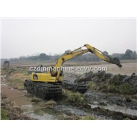 CZDM ZD200 Pontoon fit Komatsu PC220 Amphibious Excavator