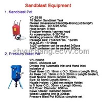 Sandblasting Equipment,sandblast hopper,sandblast pot,portable pressure sand blasting pot