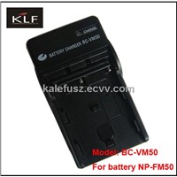 Camera Charger VM50 for Sony camera battery QM91D