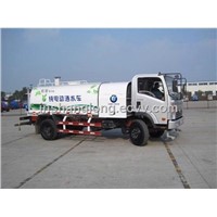 China Electric Water Sprinkler Truck, Water Spray Truck