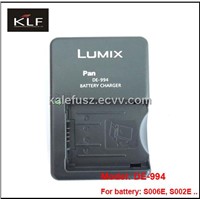 Digital Camcorder charger DE-994 for Panasonic camera battery S006E