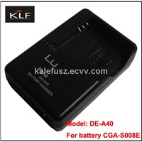 Digital camera charger DE-A40 for Panasonic camera battery S008E