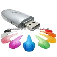 Flower Plastic USB Pen Drive-p049