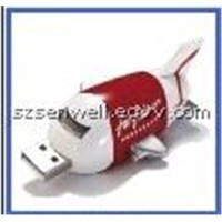 Airplane USB Pen Memory Stick-P041