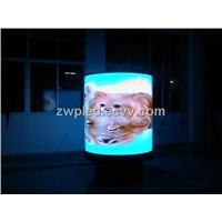 cylinder indoor/outdoor full color LED display screen