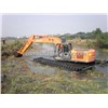 Hiachi Zx200 Excavator Fit the ZD200 Amphibious Excavator Pontoon