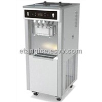 Pre-Cooling 3 Flavors Soft Serve Yogurt Machine, Commercial Ice Cream Machines for Buffet Restaurant