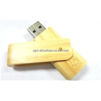 New Gifts Bamboo Swivel USB Flash Disk