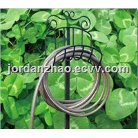 Post mount decorativehose hanger hose holder