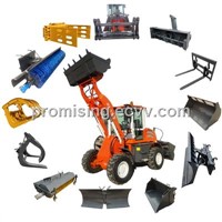 1.5 Ton Mini Front Wheel Loader with CE