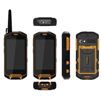 3G Rugged IP67 Waterproof Android Smartphone, PTT Walkie Talkie, 3,800mAh Battery, Dual Cameras/GPS