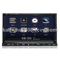 7 inch TFT HD LCD touch screen car multimedia player with radio, bluetooth, etc
